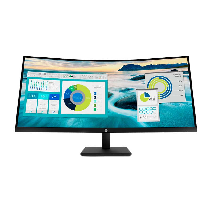 Monitor HP P34hc G4 34 Pulgadas WQHD Curvo VA USB-C 100Hz Ultrawide