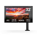 Monitor LG UltraFine Ergo 32UN880K-B 32" UHD 4K IPS HDR10 USB-C 60W