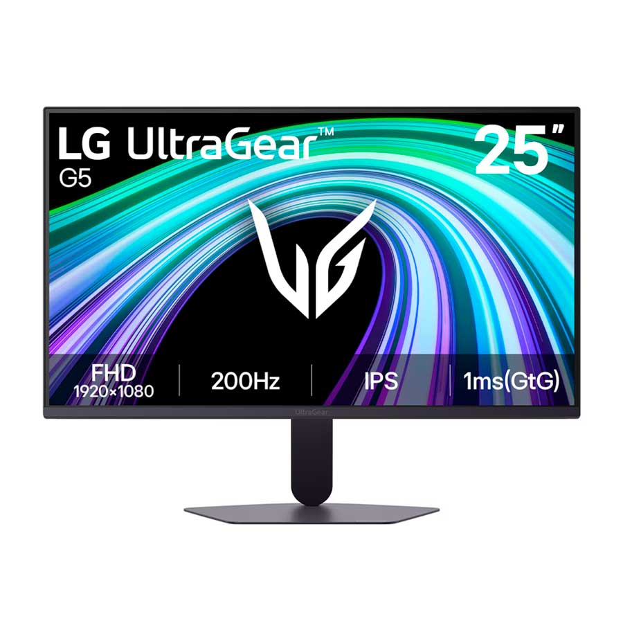 Monitor LG UltraGear G5 25G523B-B 25" FHD IPS 200Hz 1ms HDR10