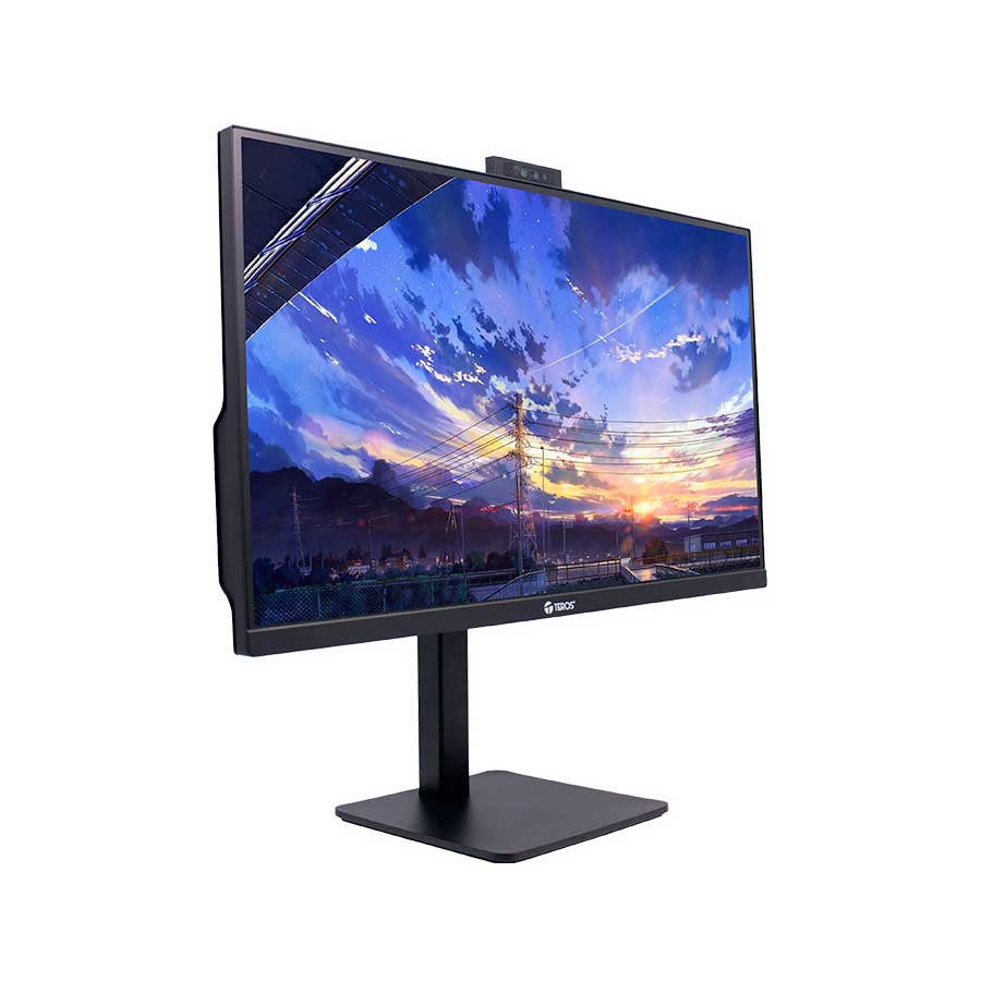 Monitor Plano Corporativo TEROS TE-2715CS 27" QHD IPS 100Hz 1ms Cámara 5MP