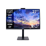 Monitor Plano Corporativo TEROS TE-2715CS 27" QHD IPS 100Hz 1ms Cámara 5MP
