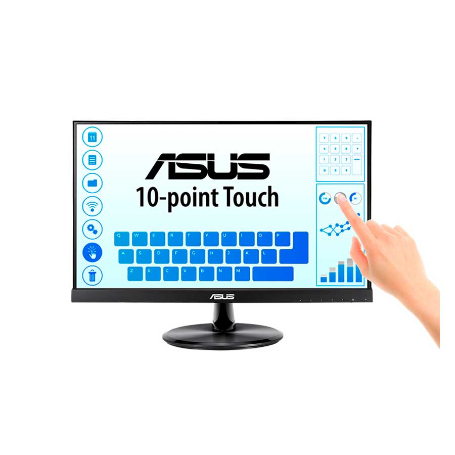 Monitor Plano Multitáctil ASUS VT229H 21.5" Full HD IPS 10 Puntos