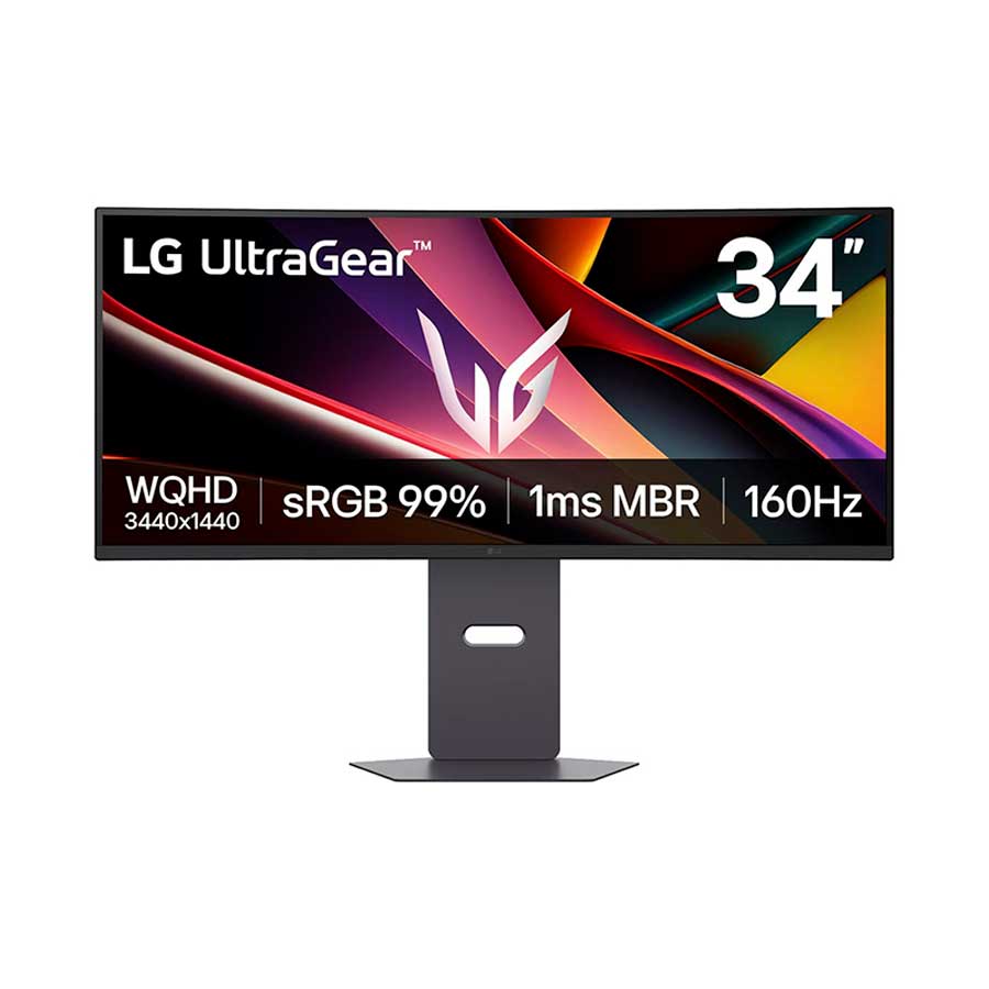 Monitor Gamer LG UltraGear 34" WQHD Curvo 160Hz 1ms 34G600A-B