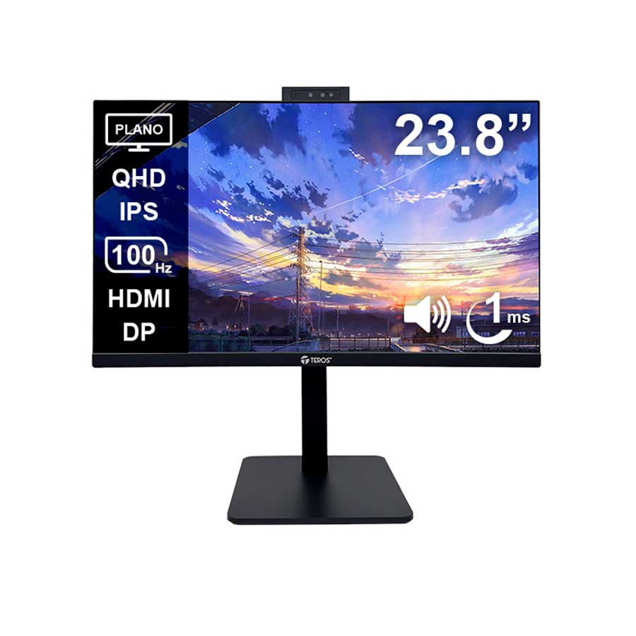 Monitor Plano TEROS TE-2416CS 23.8" QHD IPS 100Hz 1ms