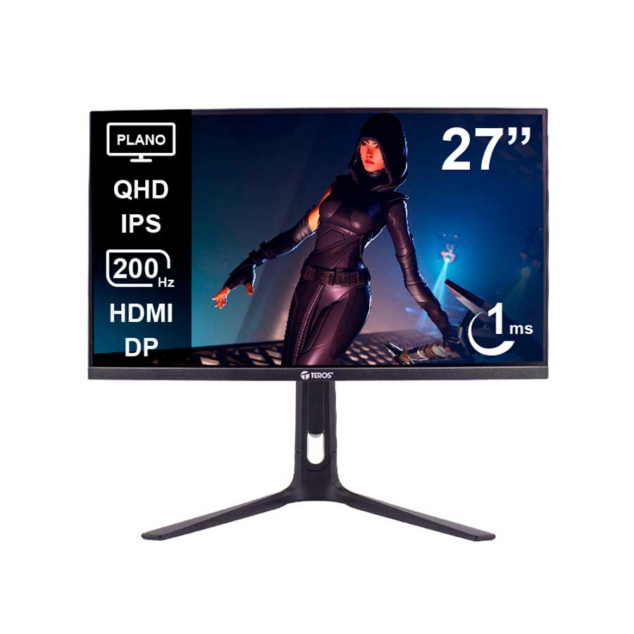 Monitor TEROS TE-2754G 27" QHD 2K Fast IPS 200Hz 1ms
