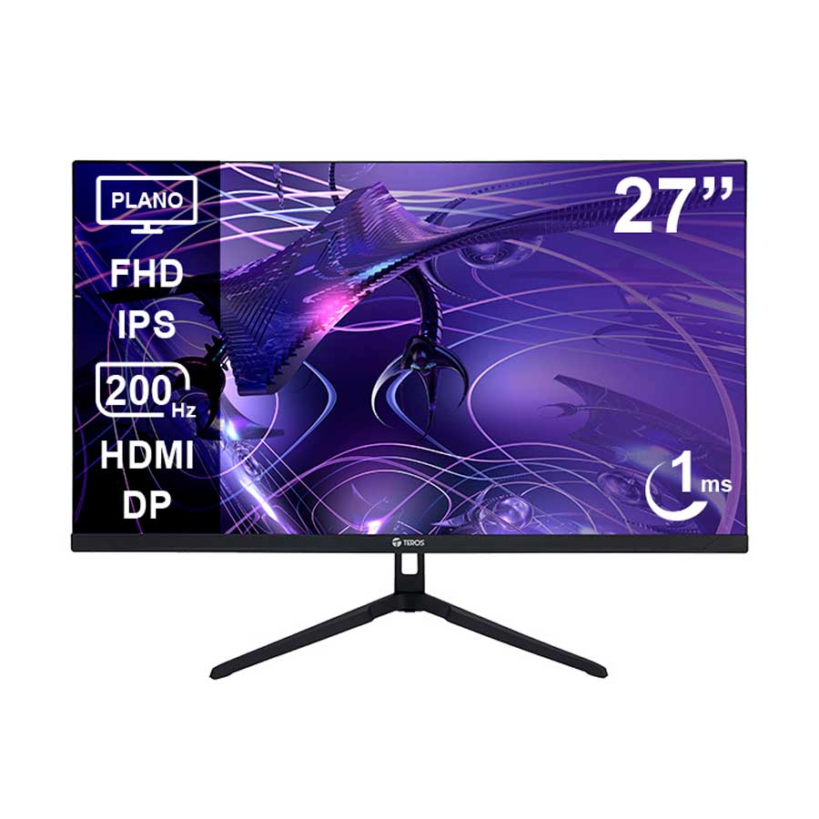 Monitor TEROS TE-2786G 27" FHD IPS 200Hz 1ms Gaming
