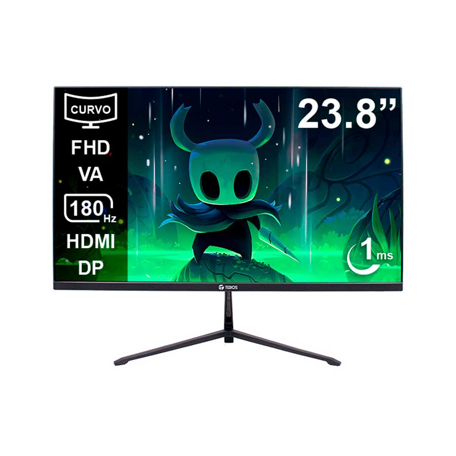 Monitor Curvo Gaming TEROS TE-2476G 24" FHD VA 180Hz 1ms FreeSyn