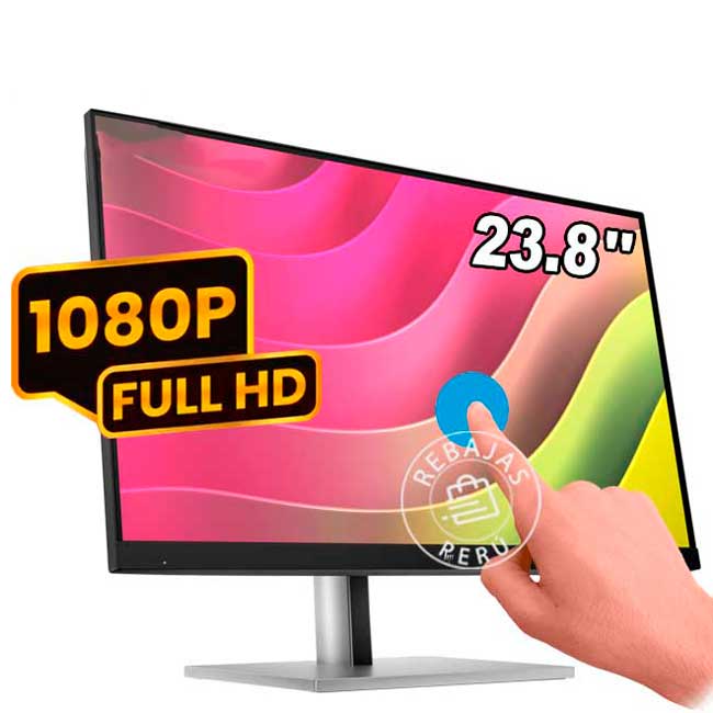 Monitor HP E24t G5 Touch 23.8" Full HD IPS Multitáctil 75Hz 5ms